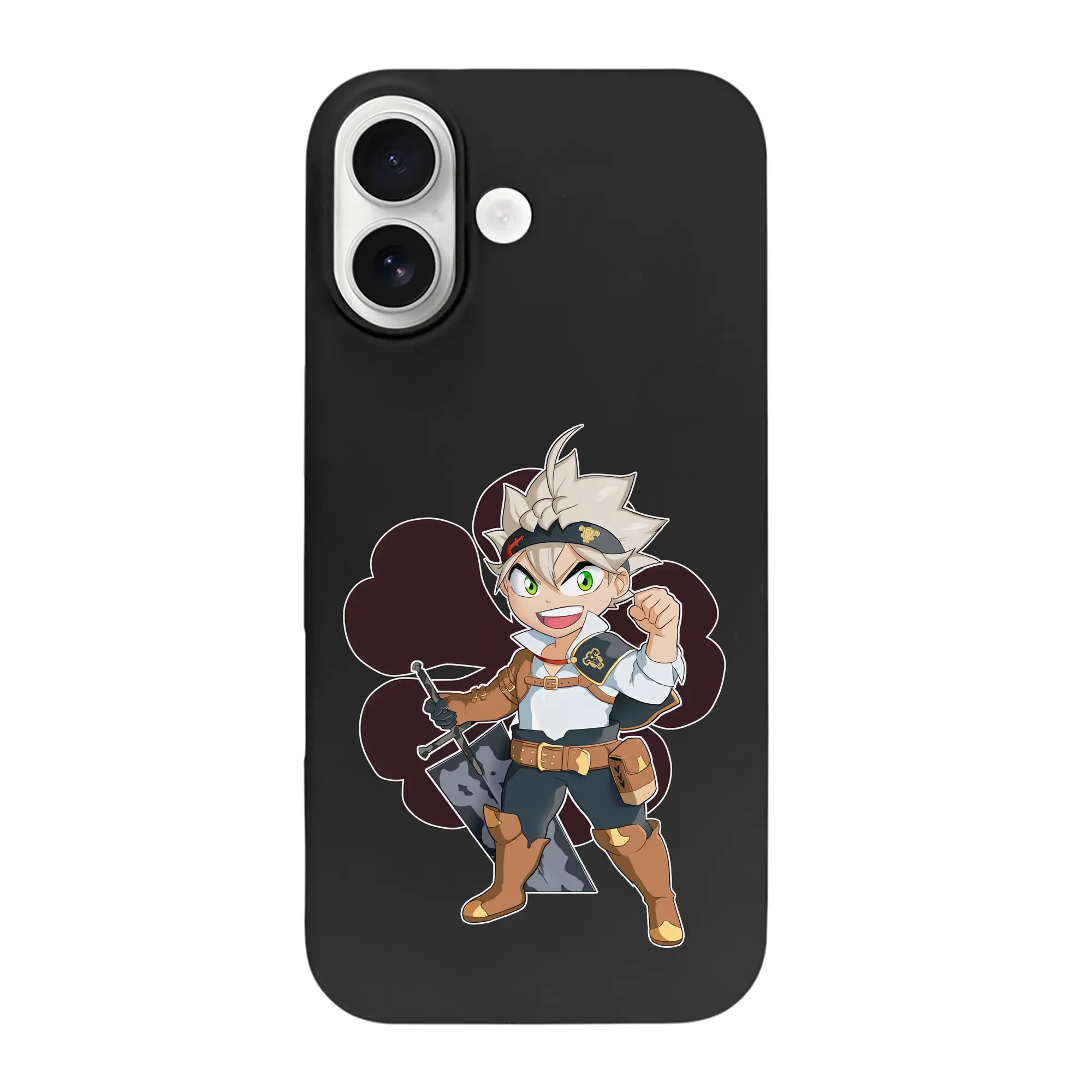 ブラッククローバー グッズ アスタ - iPhone 17 シリーズ シリコンケース 薄型 耐衝撃 指紋防止 ソフトタッチカバー 精密フィット 傷防止 保護ケース iPhone 17/17 Air/17 Pro/17 Pro Max 対応